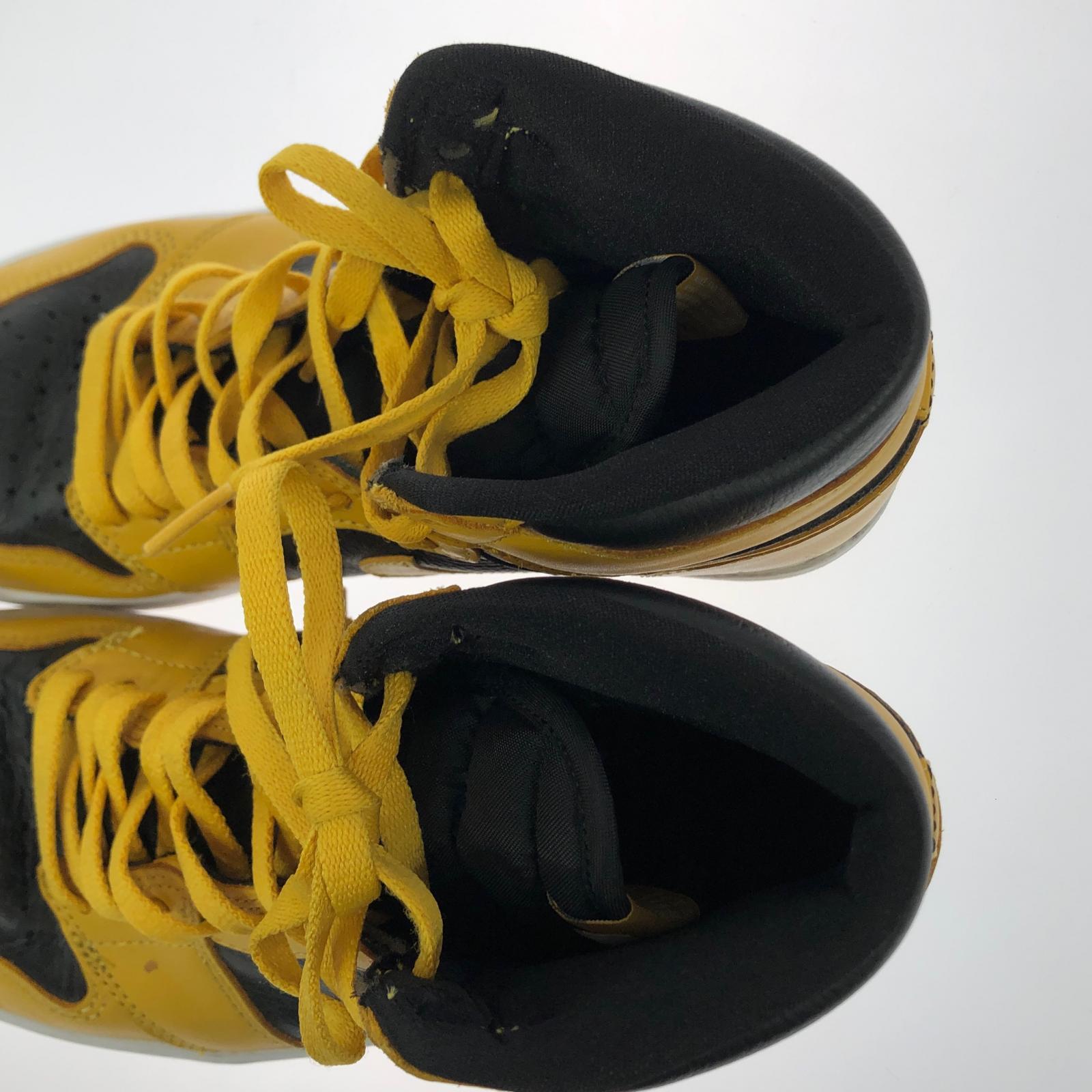 スニーカー air jordan1 retro high OG イエローブラック (26) 26cm (US8 UK7 1/2 EU42)