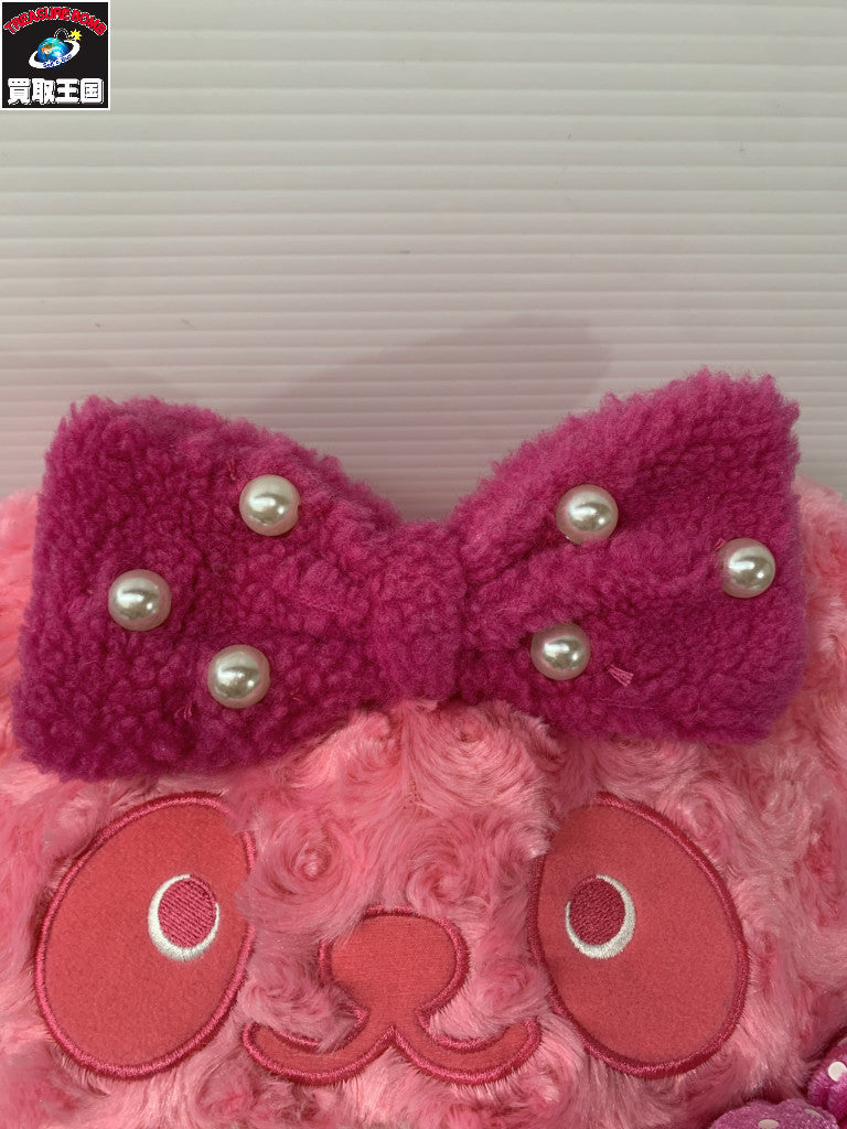 パンダハローキティ パール付大人リボン BIGぬいぐるみ フィギュア/グッズ