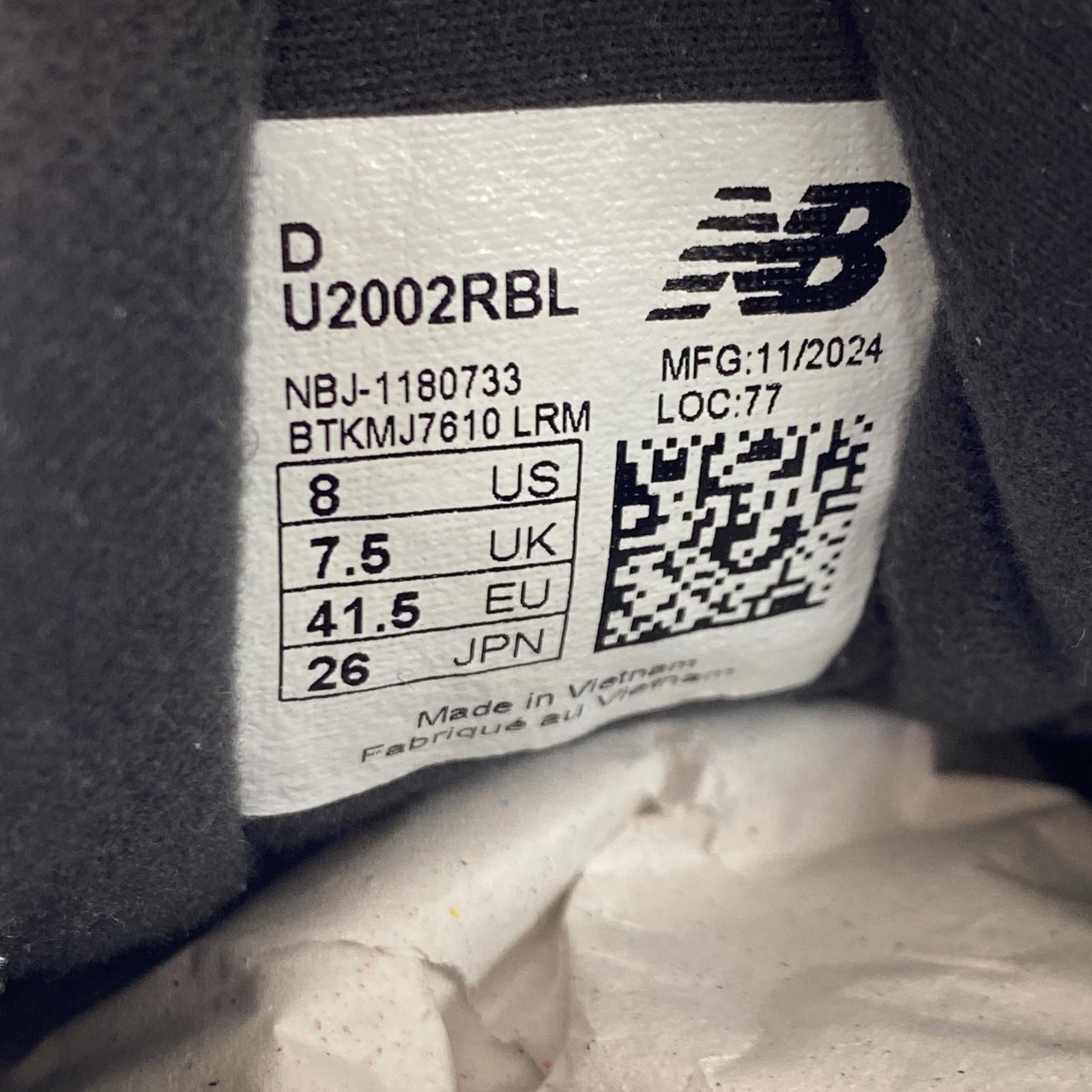 スニーカー U2002RBL size26