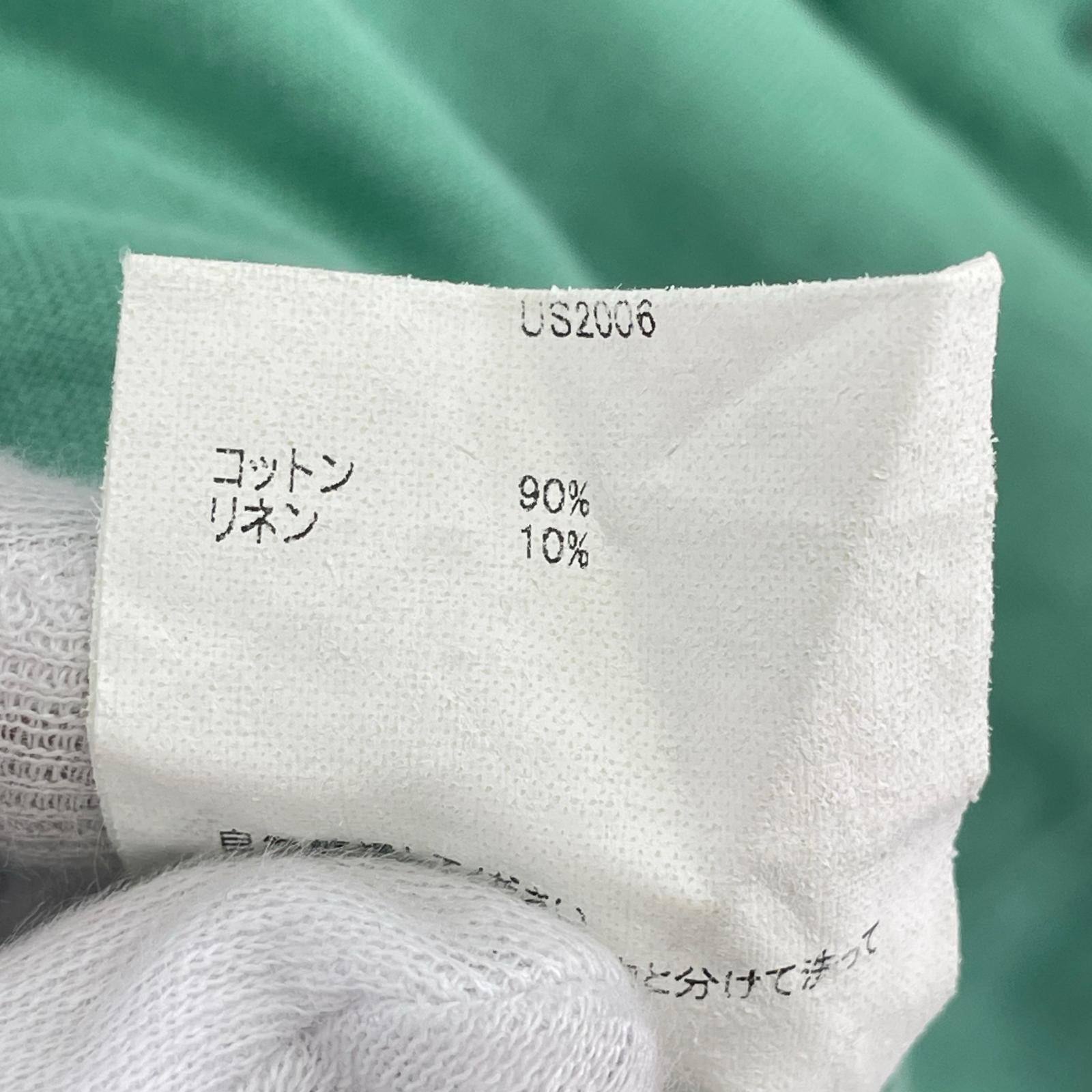 ジャケット 21ss 2トーンカバーオール 緑黄 2 グリーン