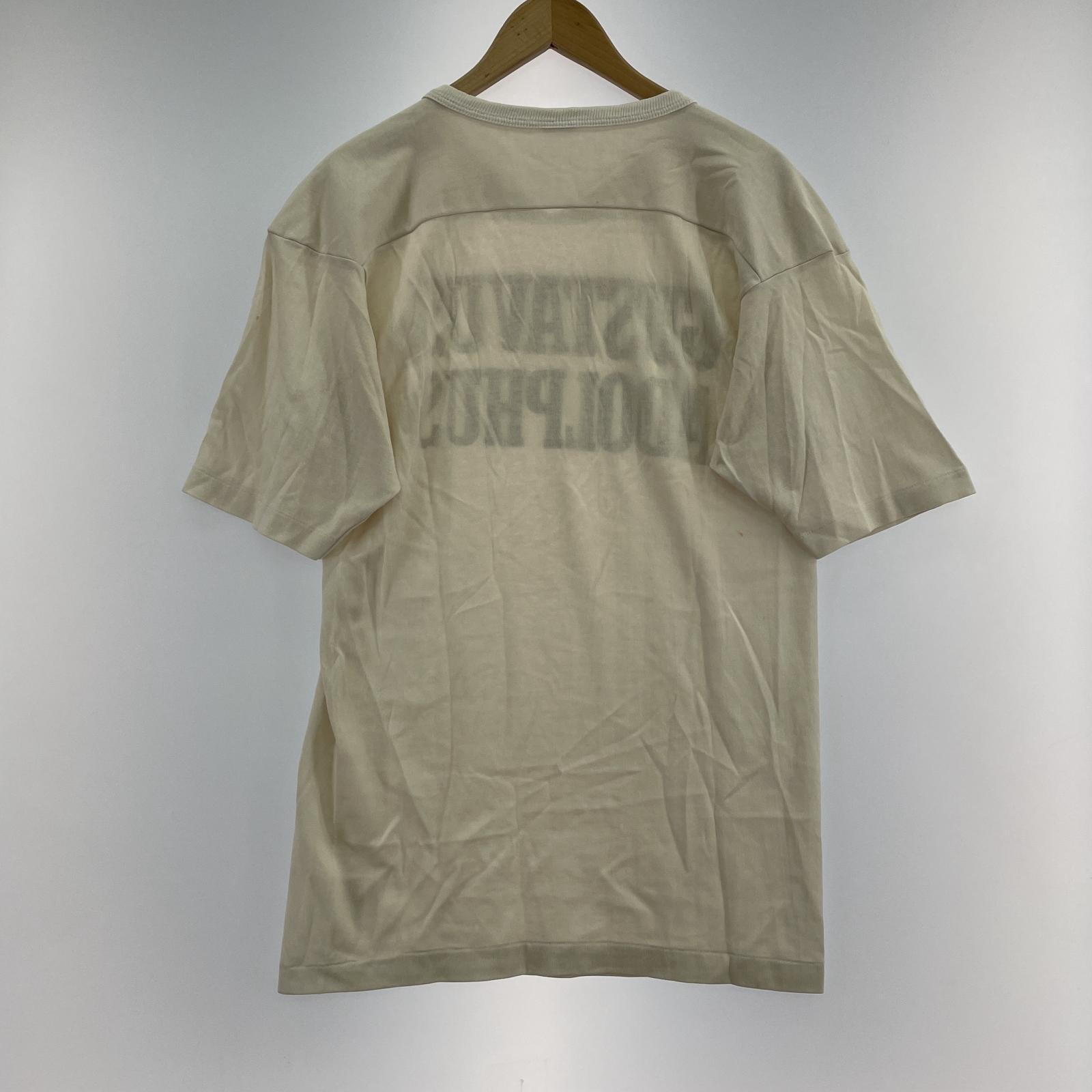 半袖Tシャツ 80s トリコタグ Vネック M ホワイト
