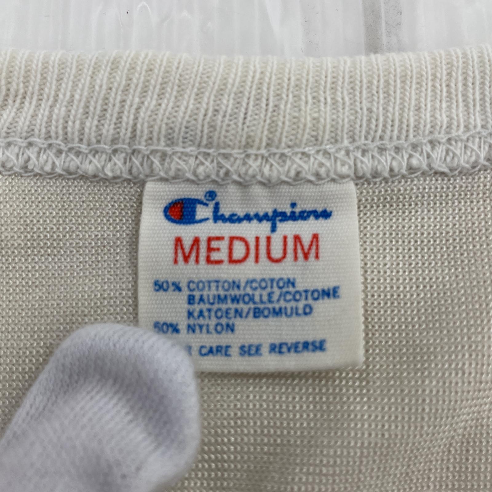 半袖Tシャツ 80s トリコタグ Vネック M ホワイト