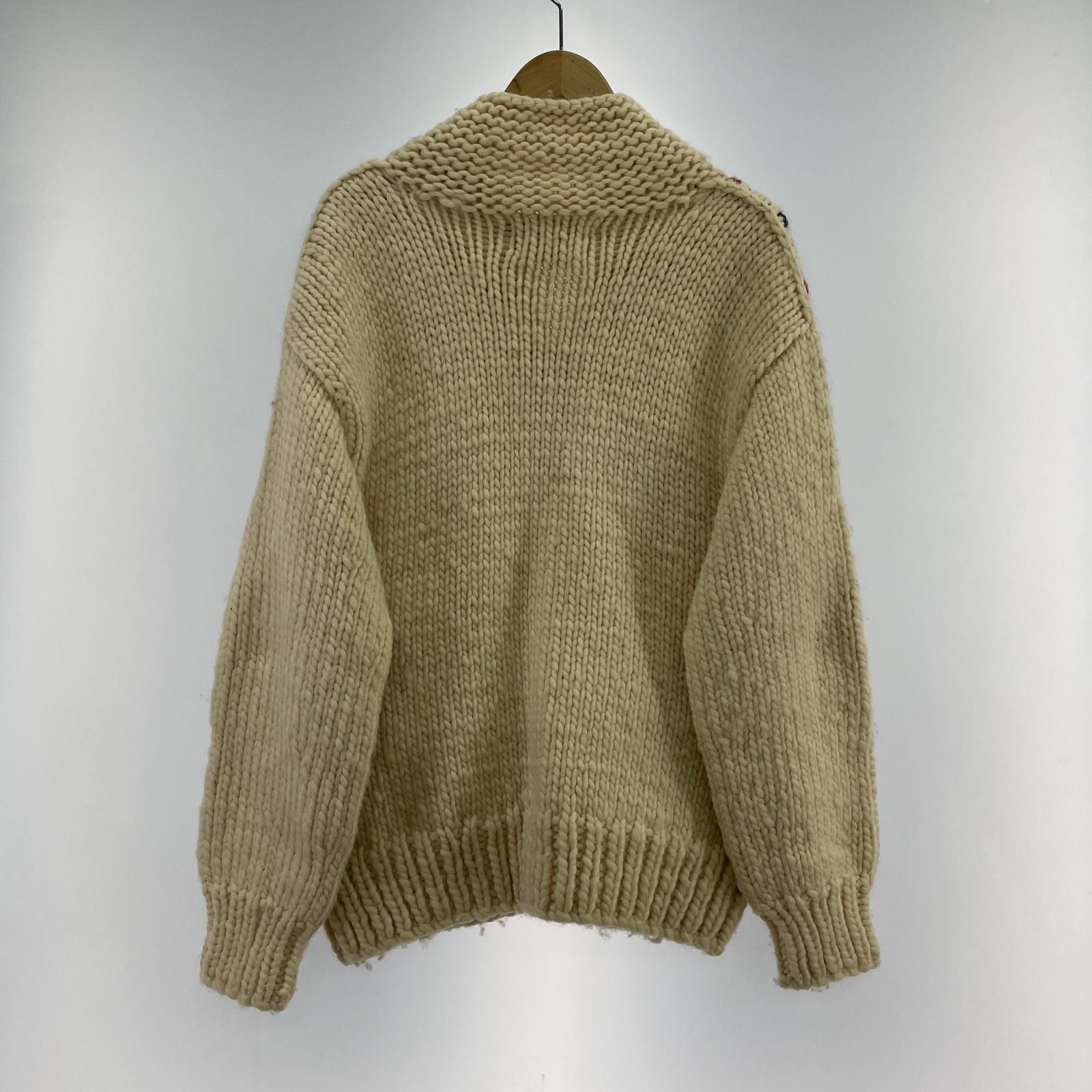 ニット LONGHUSE カウチンニット ベージュ (44)