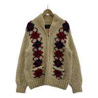 ニット LONGHUSE カウチンニット ベージュ (44)
