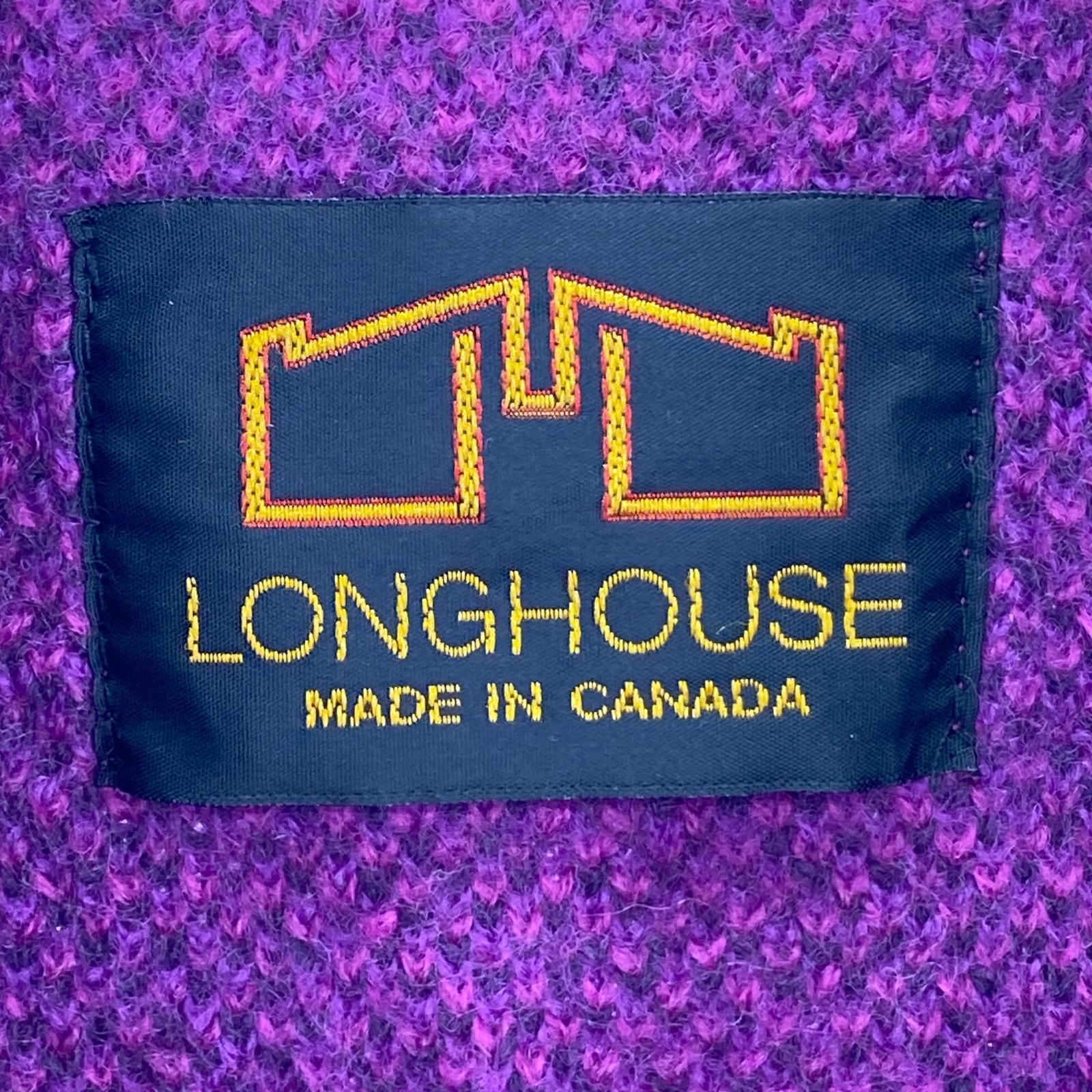 その他アウター LONGHOUSE ネイティブ柄 ジャケット パープル L パープル