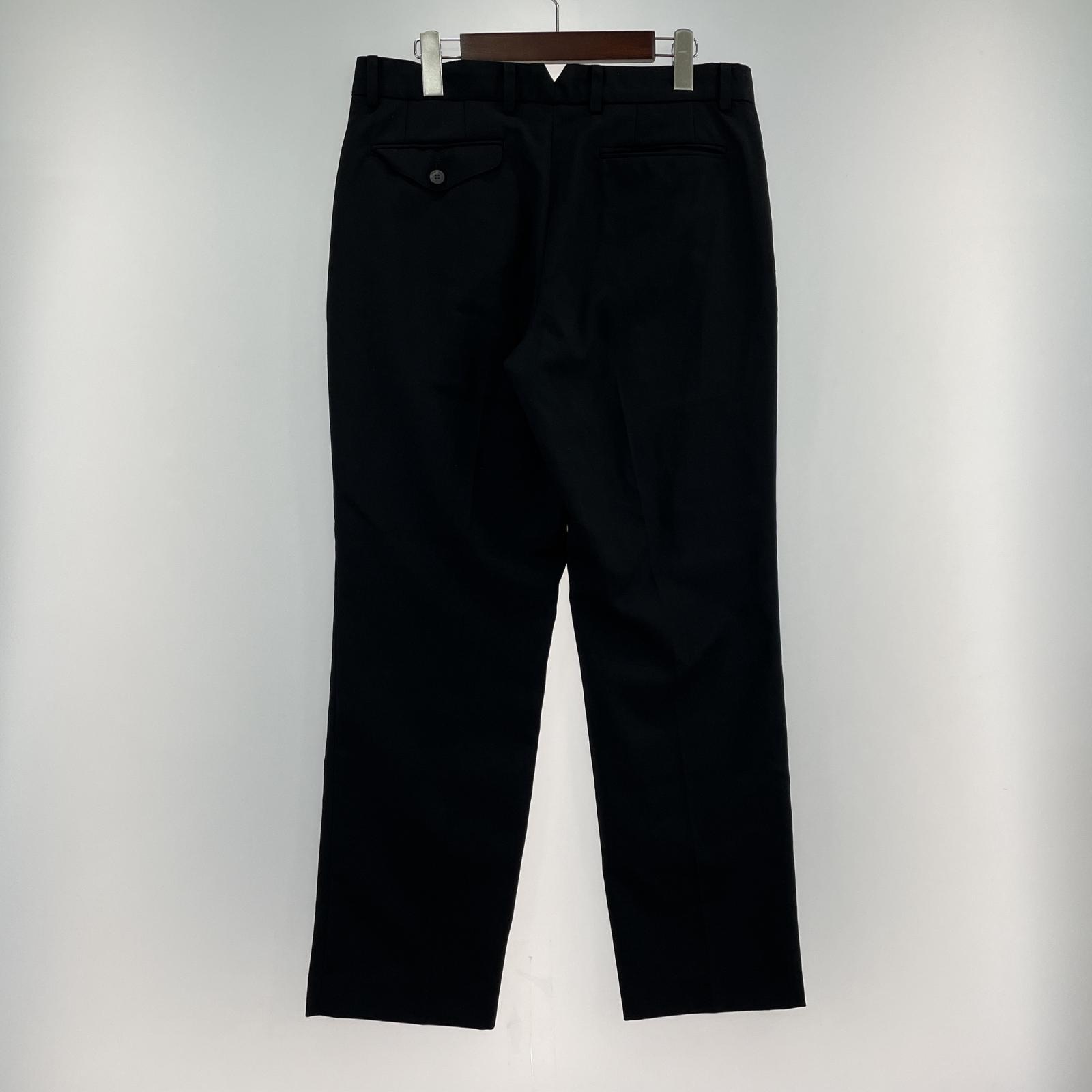 パンツ Raw-Edge Liner Tailored Slim Trousers ブラック