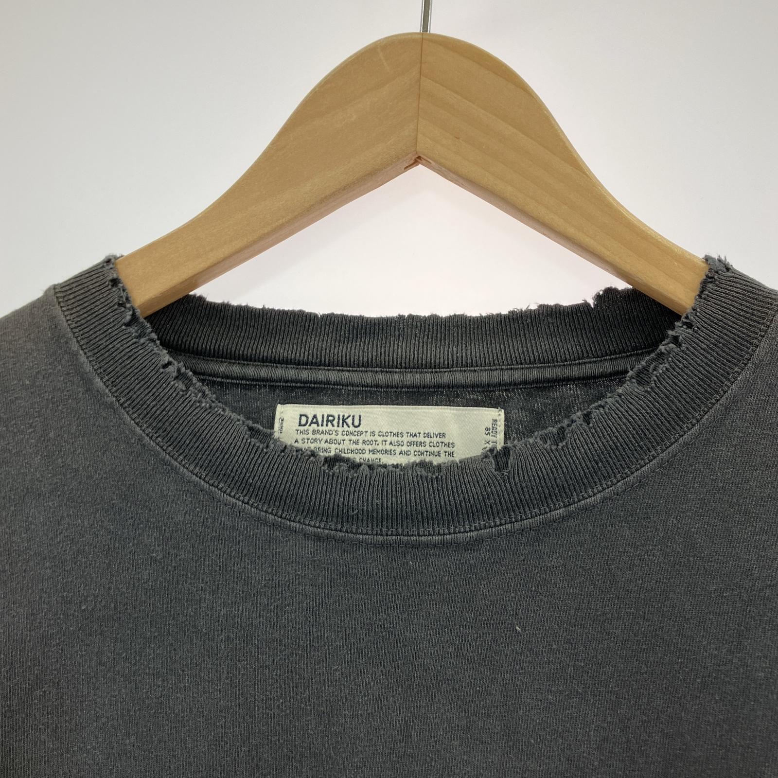長袖Tシャツ 21SS PEACE Vintage Long Sleeve Tee ブラック