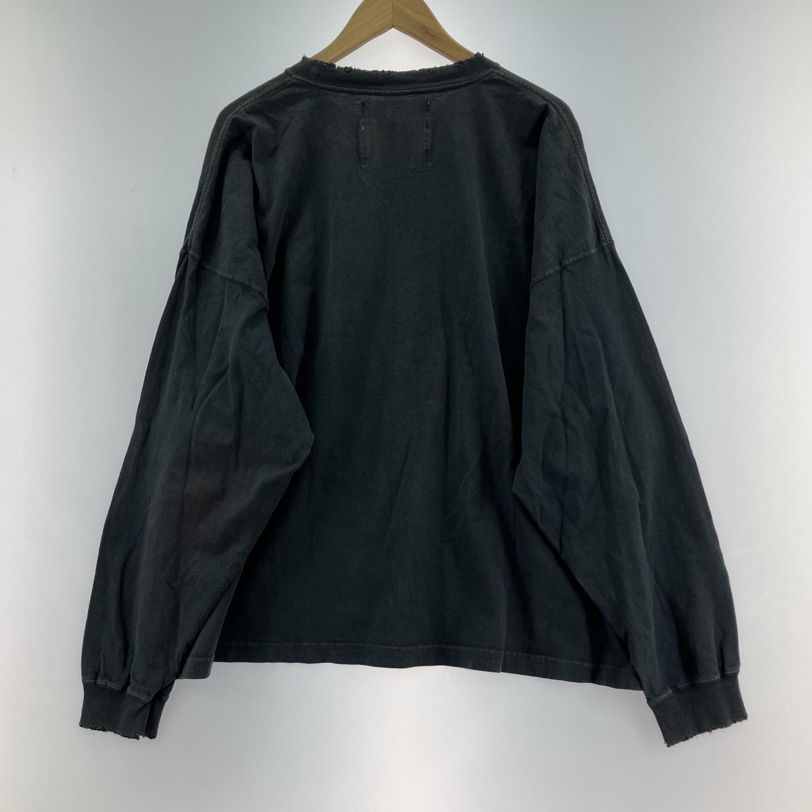 長袖Tシャツ 21SS PEACE Vintage Long Sleeve Tee ブラック