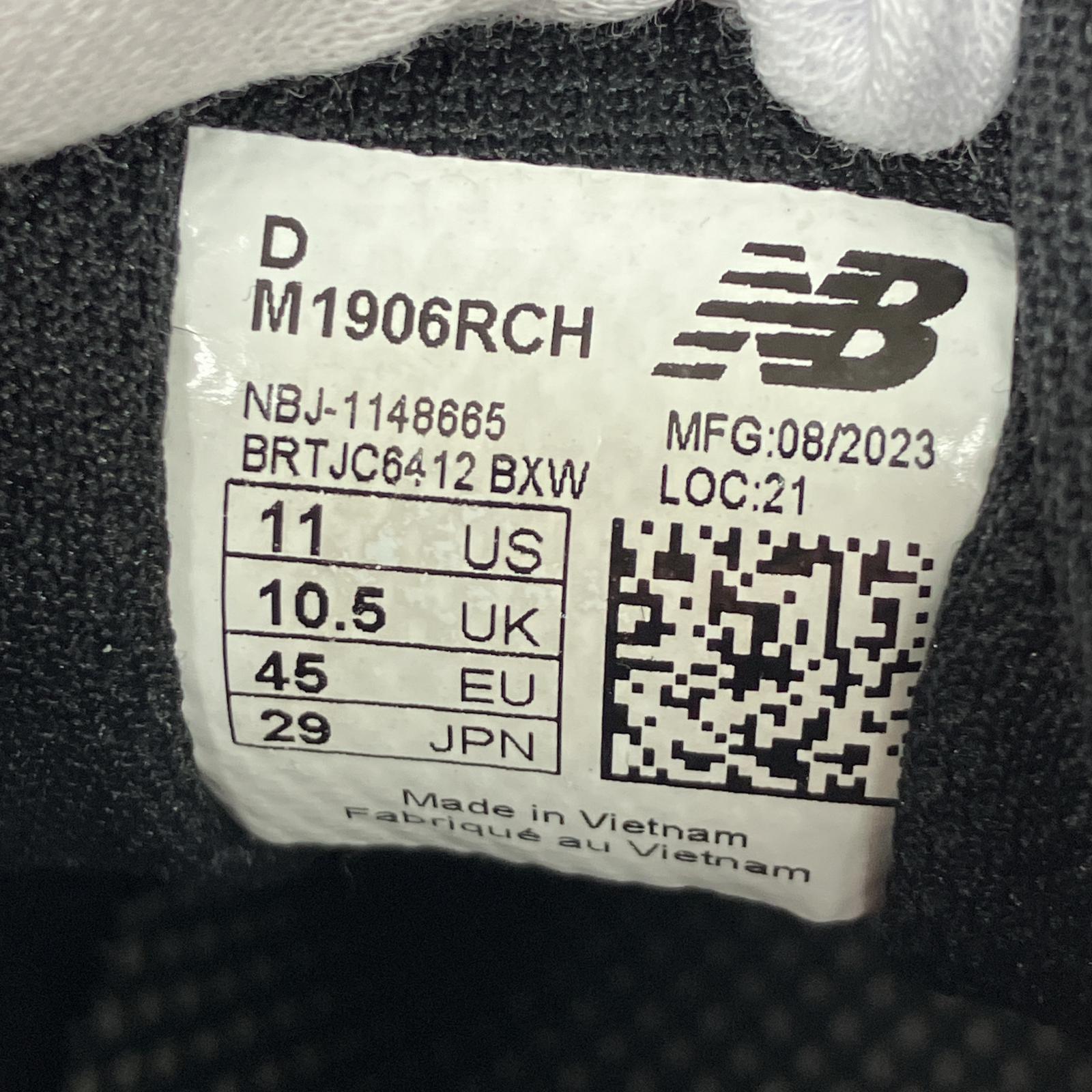 スニーカー NEW BALANCE M1906RCH 黒 (29)