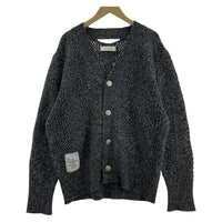 カーディガン NULLUS 24AW ウール/2/ウール ブラック
