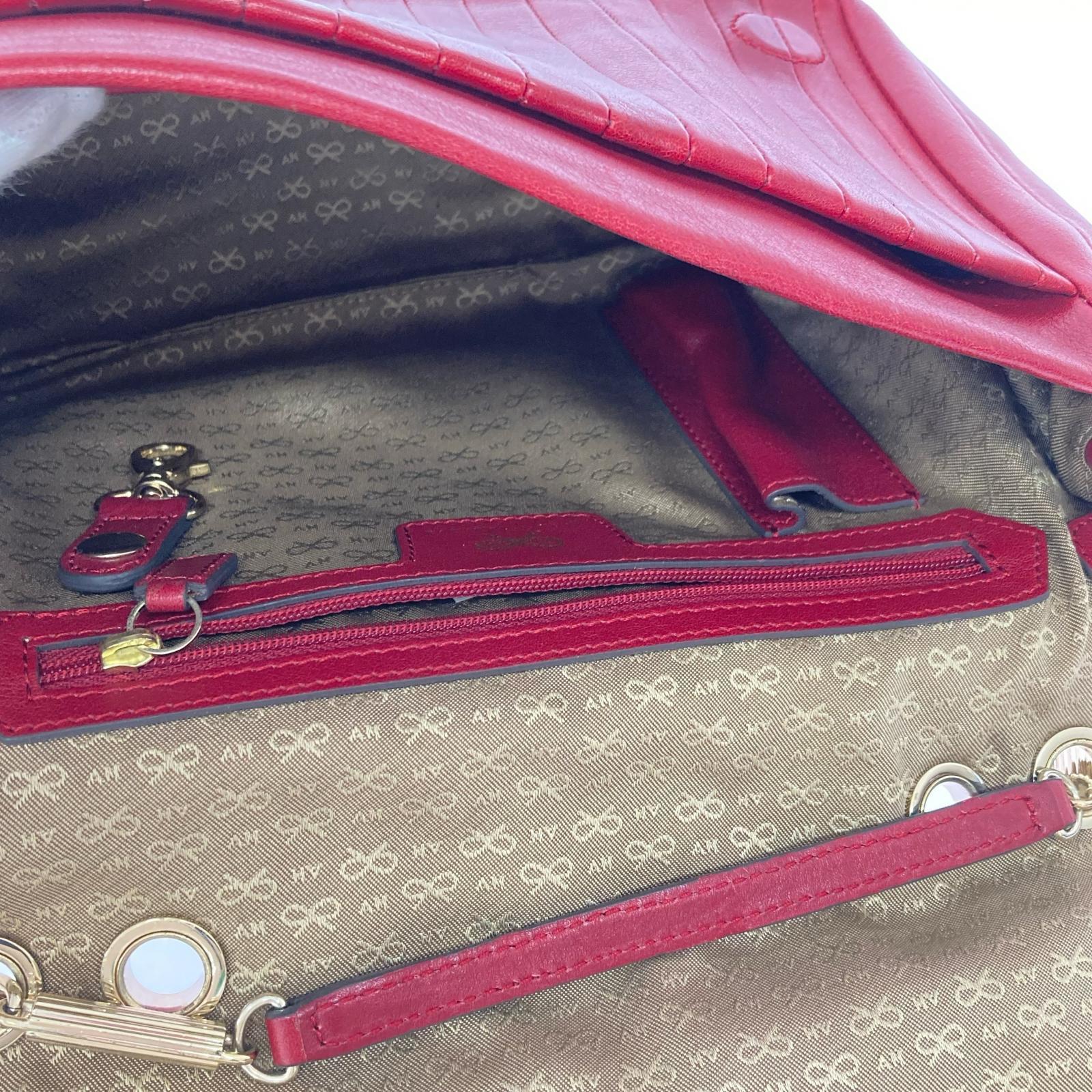 ショルダーバッグ ANYA HINDMARCH ショルダーバッグ レッド