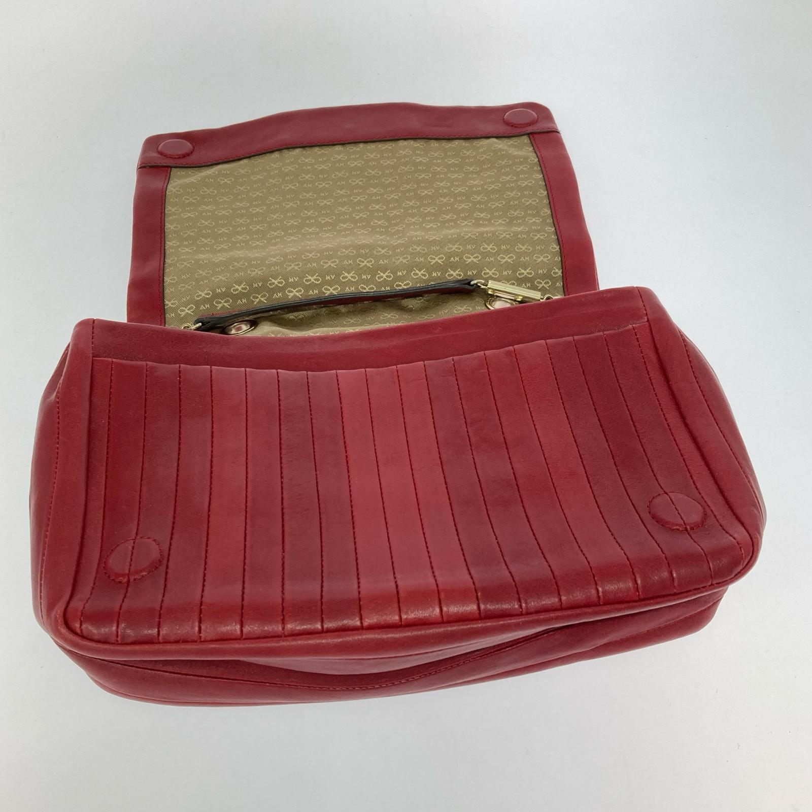 ショルダーバッグ ANYA HINDMARCH ショルダーバッグ レッド