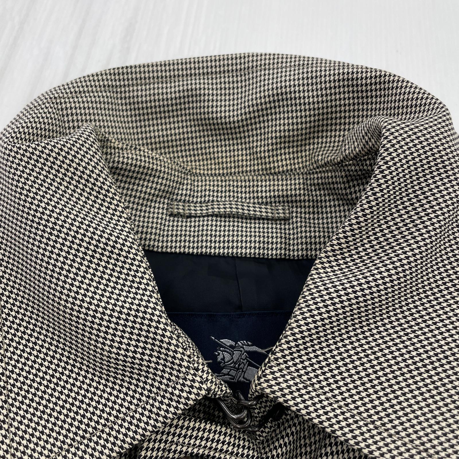 ジャケット BURBERRY LONDON トレンチコート 千鳥格子 M