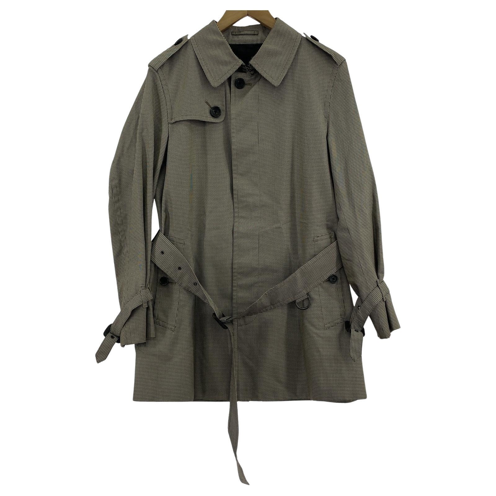 ジャケット BURBERRY LONDON トレンチコート 千鳥格子 M