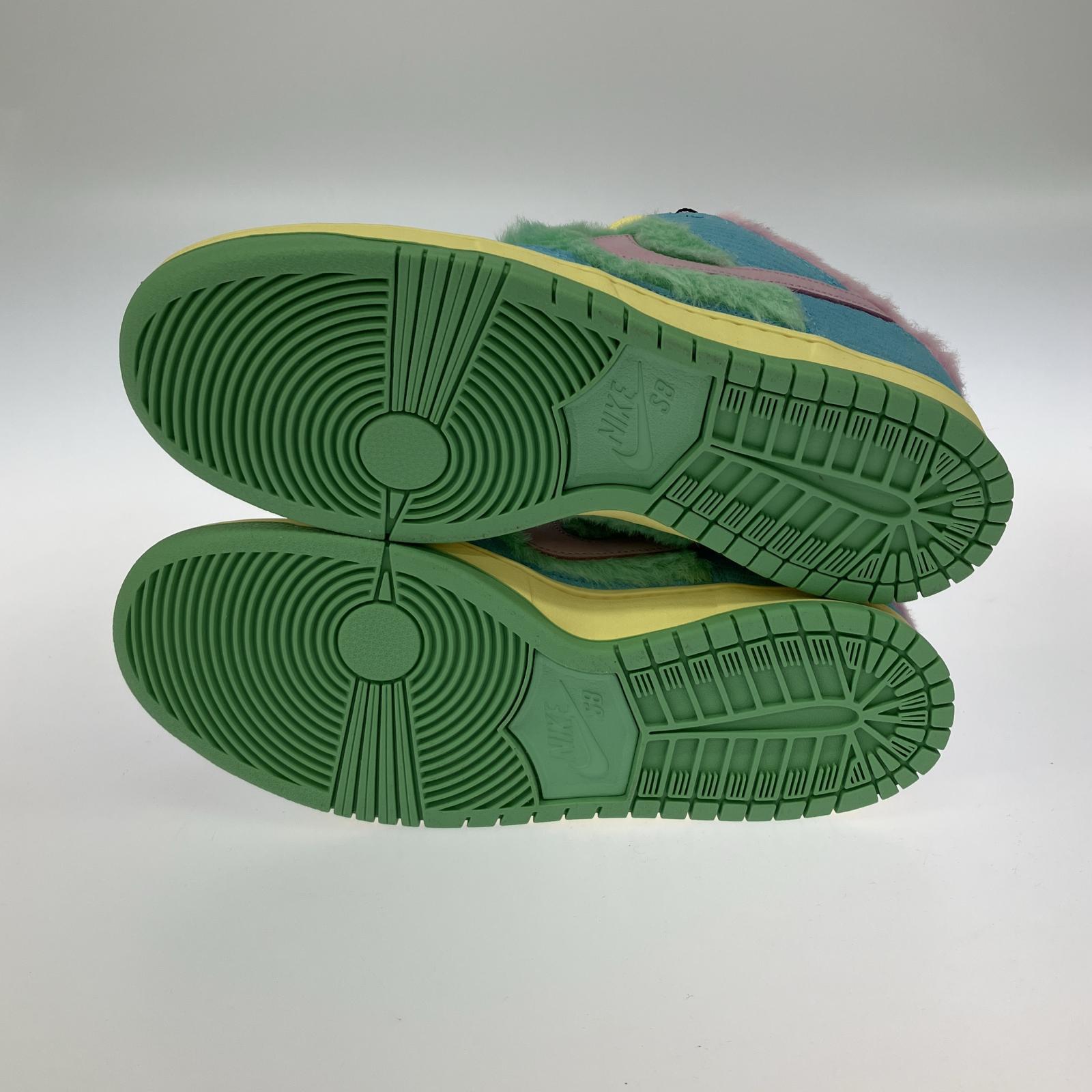 スニーカー NIKE SB VERDY DUNK LOW PRO QS FN6040-400 (27) マルチカラー