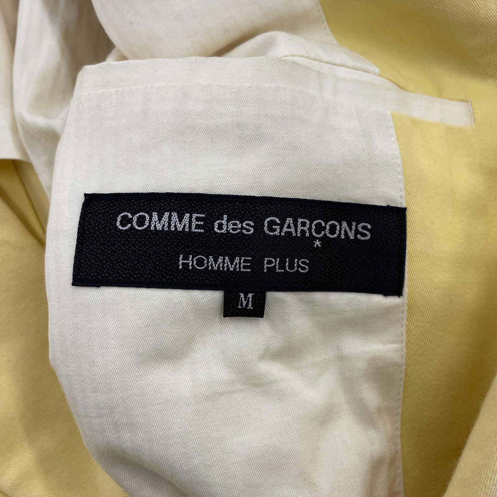 テーラードジャケット COMME des GARCONS 90s コットンテーラードジャケット M イエロー