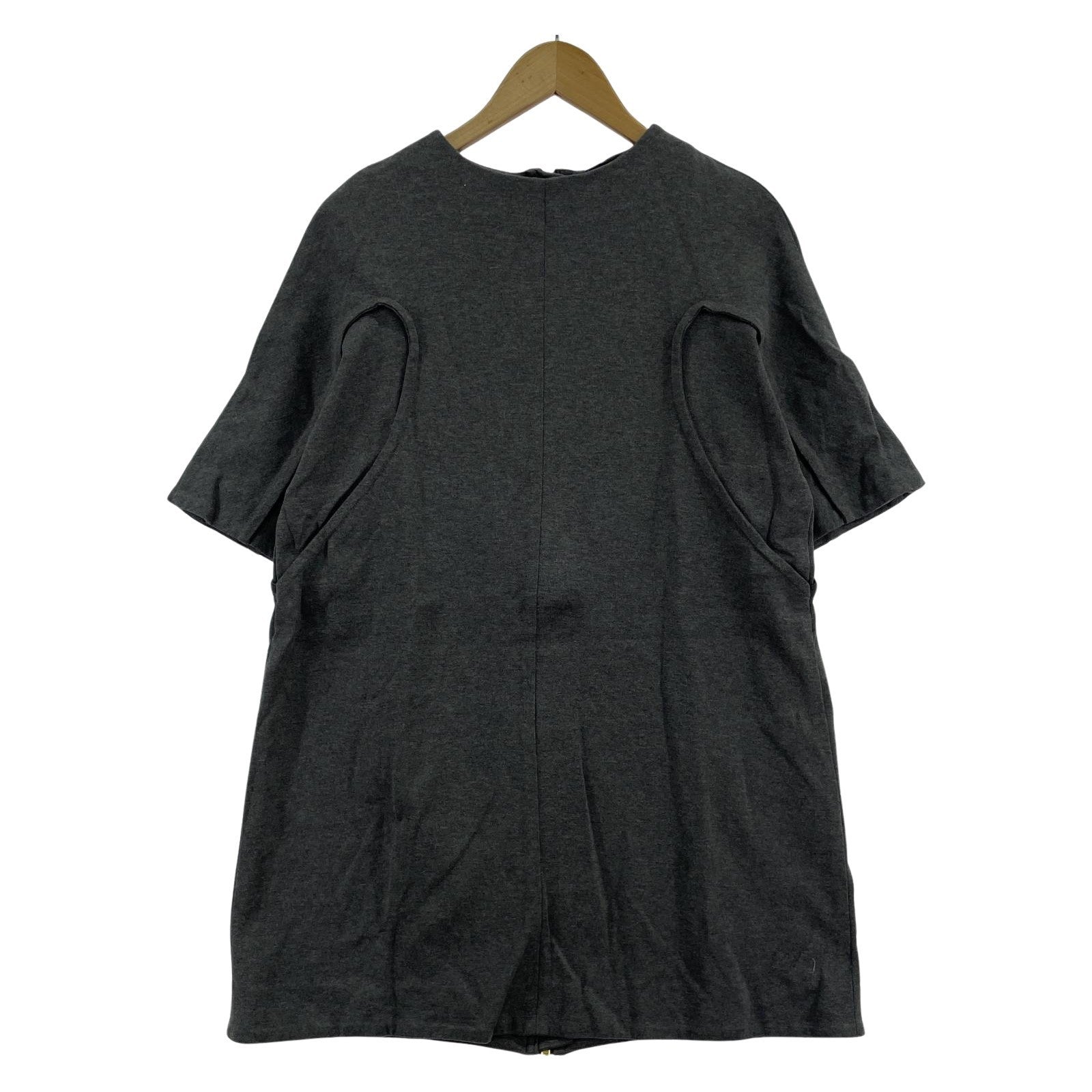 ワンピース UNDERCOVER ジップカットソーワンピース 2 グレー