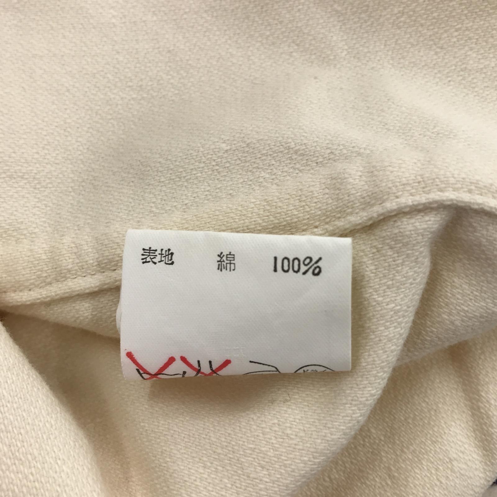 ジャケット dezert モールスキンシャツジャケット L アイボリー