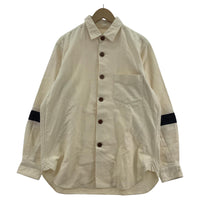 ジャケット dezert モールスキンシャツジャケット L アイボリー