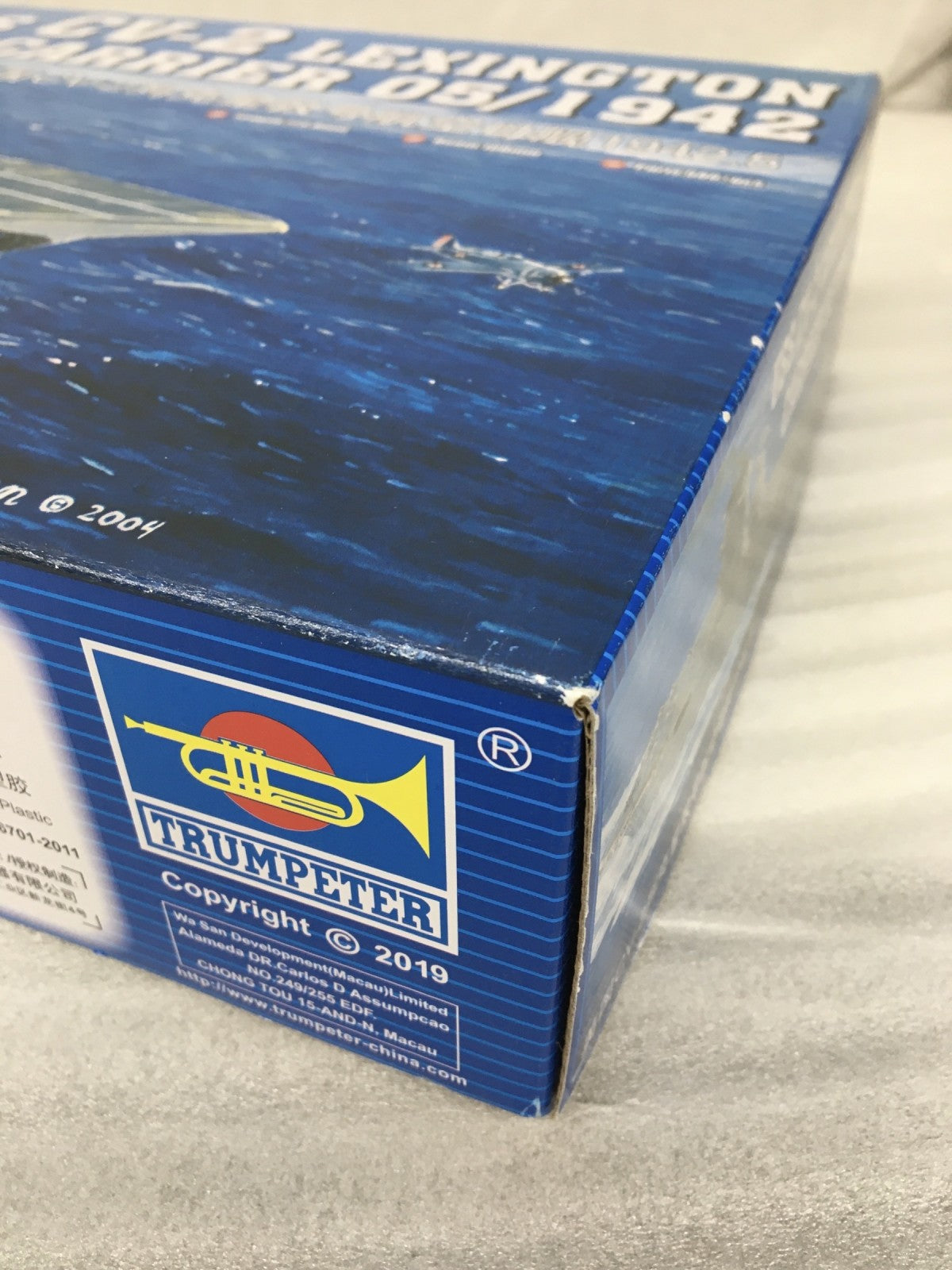 トランペッター 1/350 米海軍 空母 CV-2 レキシントン ミリタリープラモ