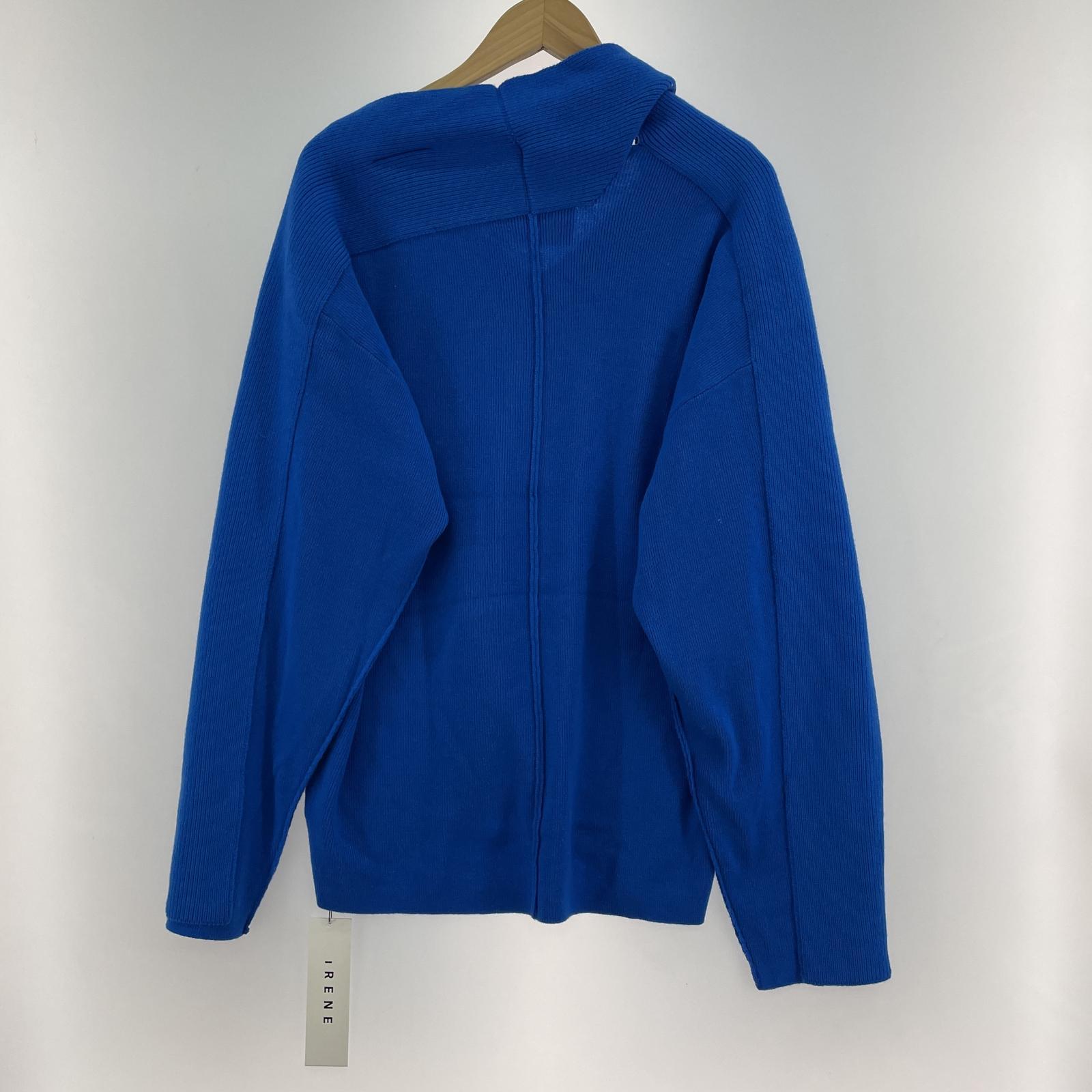 ニット IRENE Tape V Neck Knit 36 ブルー