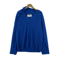 ニット IRENE Tape V Neck Knit 36 ブルー