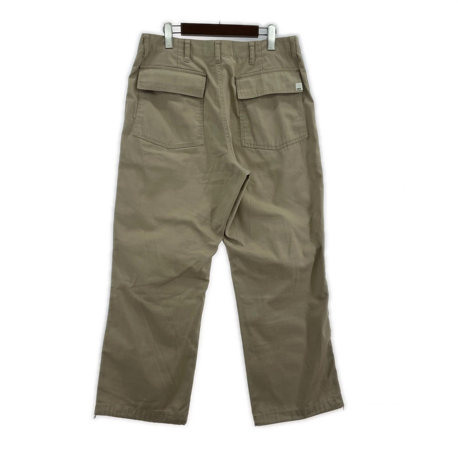 パンツ WAX Fatigue pants M ベージュ (33) M ベージュ