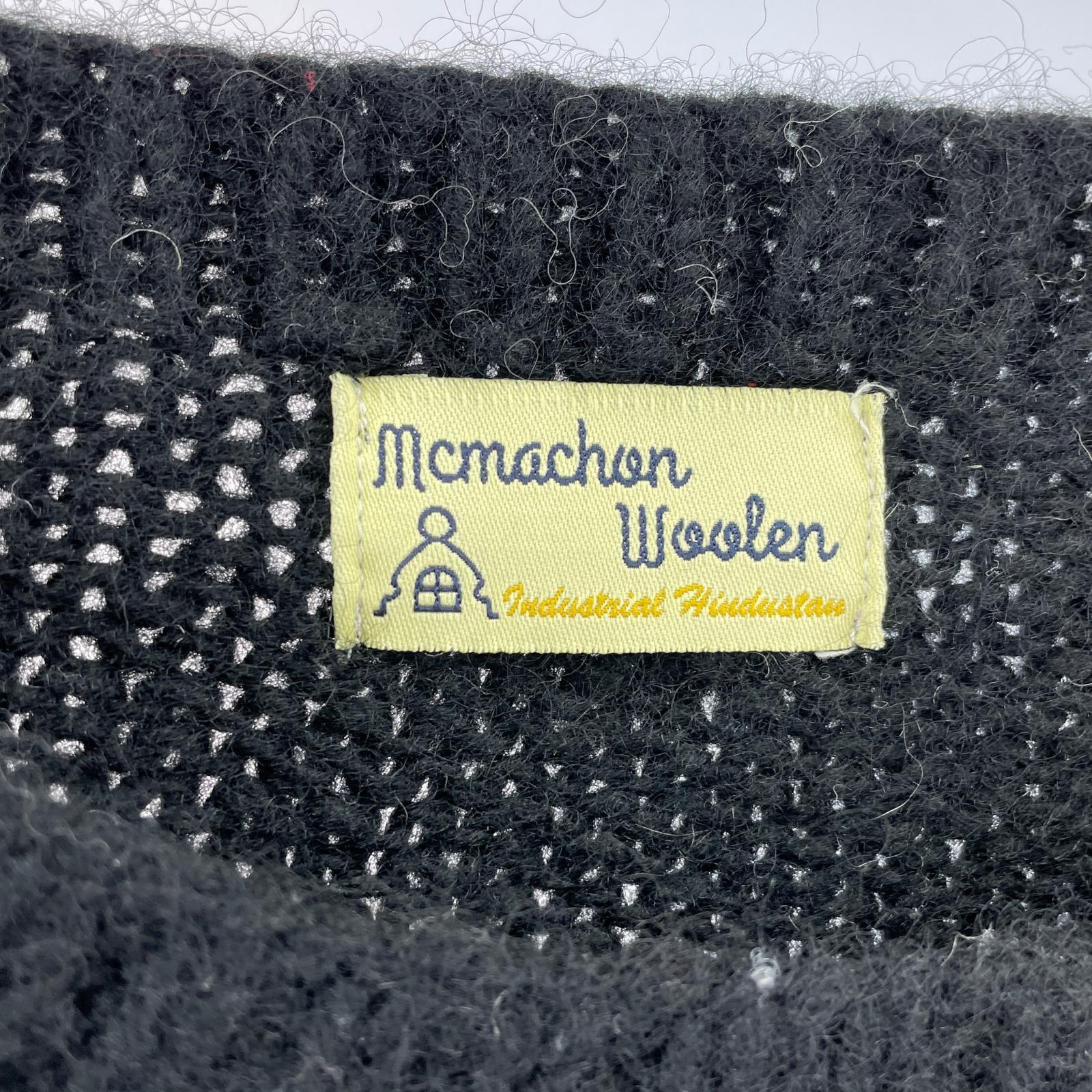 ニット MCMACHAN WOOLEN ブラック