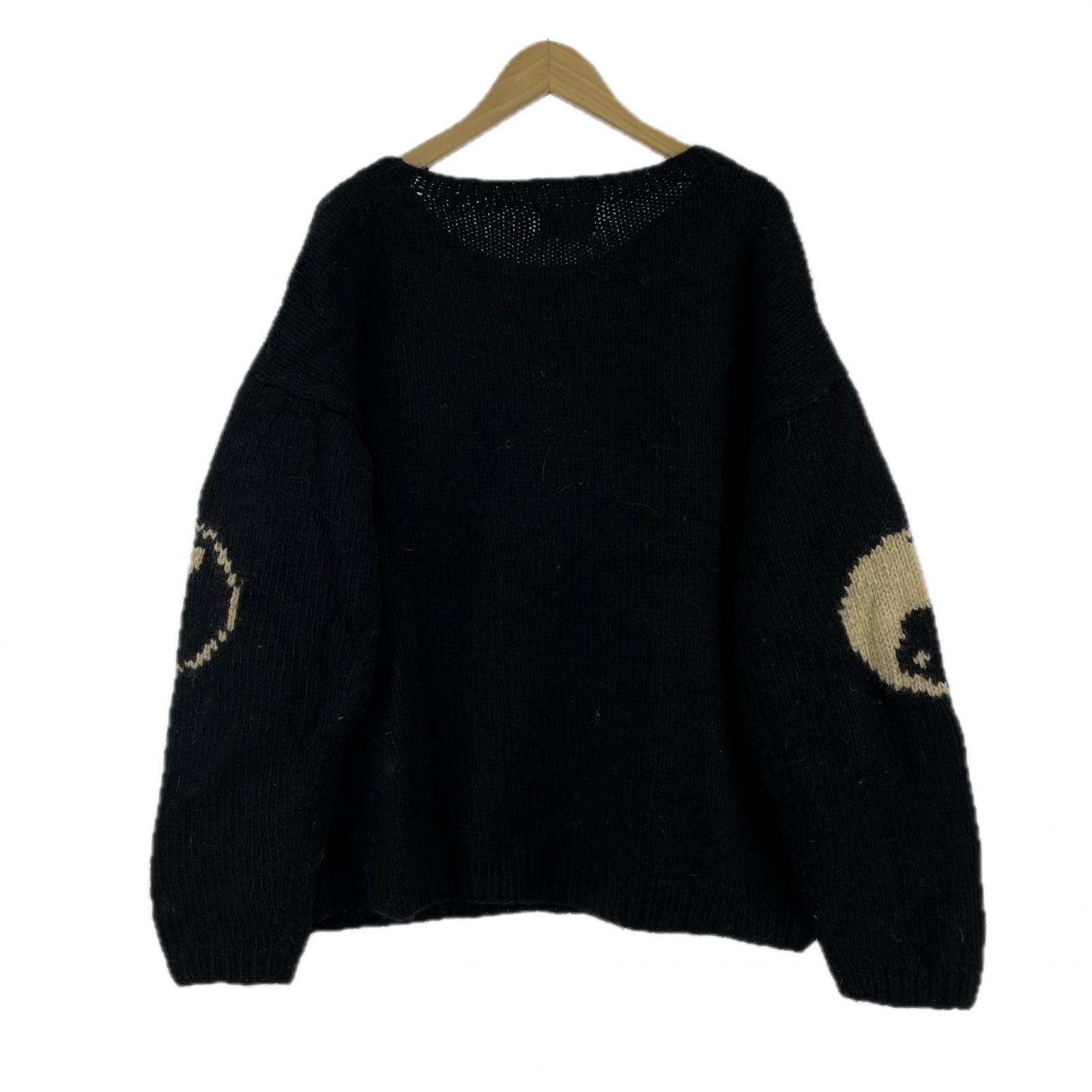 ニット MCMACHAN WOOLEN ブラック