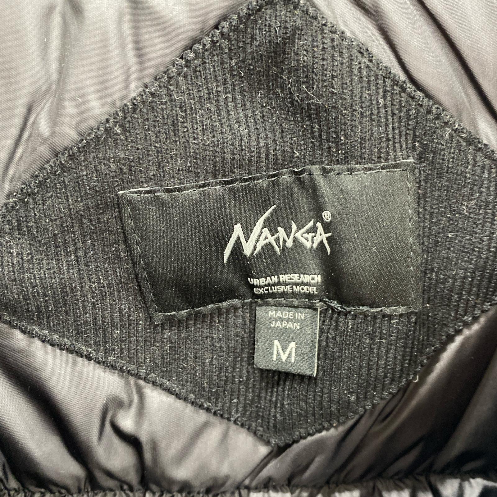 ブルゾン NANGA × URBAN RESEARCH UR27-17M001 M ブラック