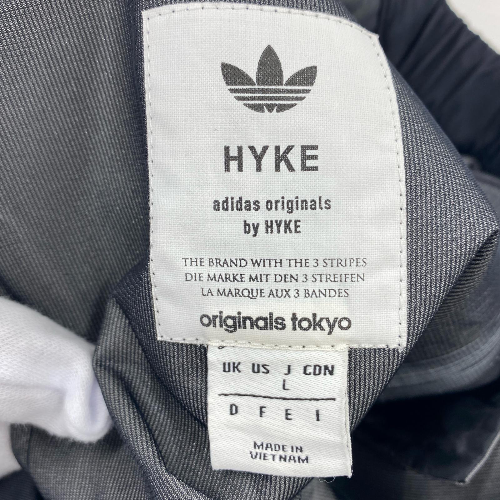 パンツ ×HYKE ワイドラップパンツ(US:F)BLK ブラック