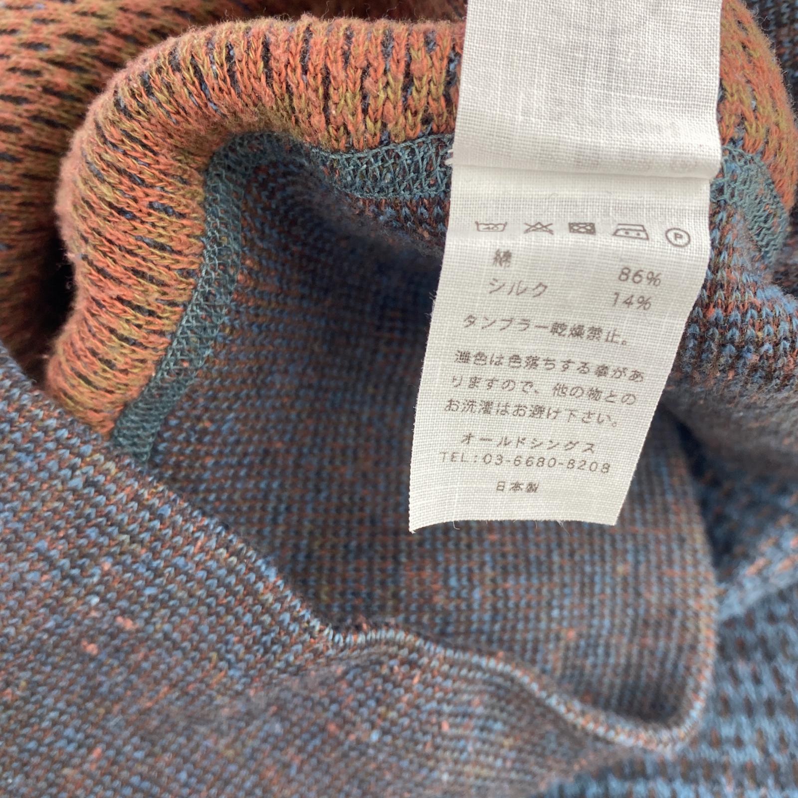 長袖Tシャツ olde homesteader YOUTH サーマルカットソー 46 ネイビー系 46