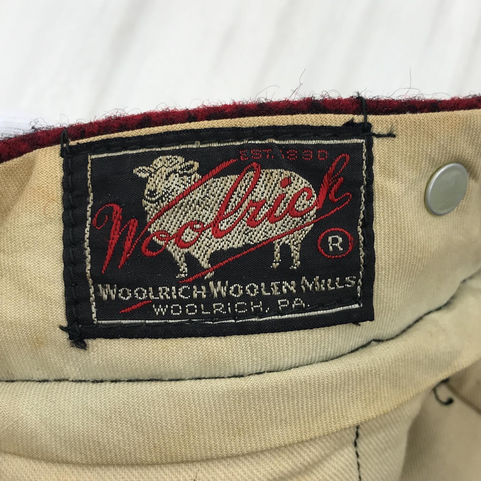 パンツ 紙タグ VINTAGE バッファローチェックハンティングパンツ