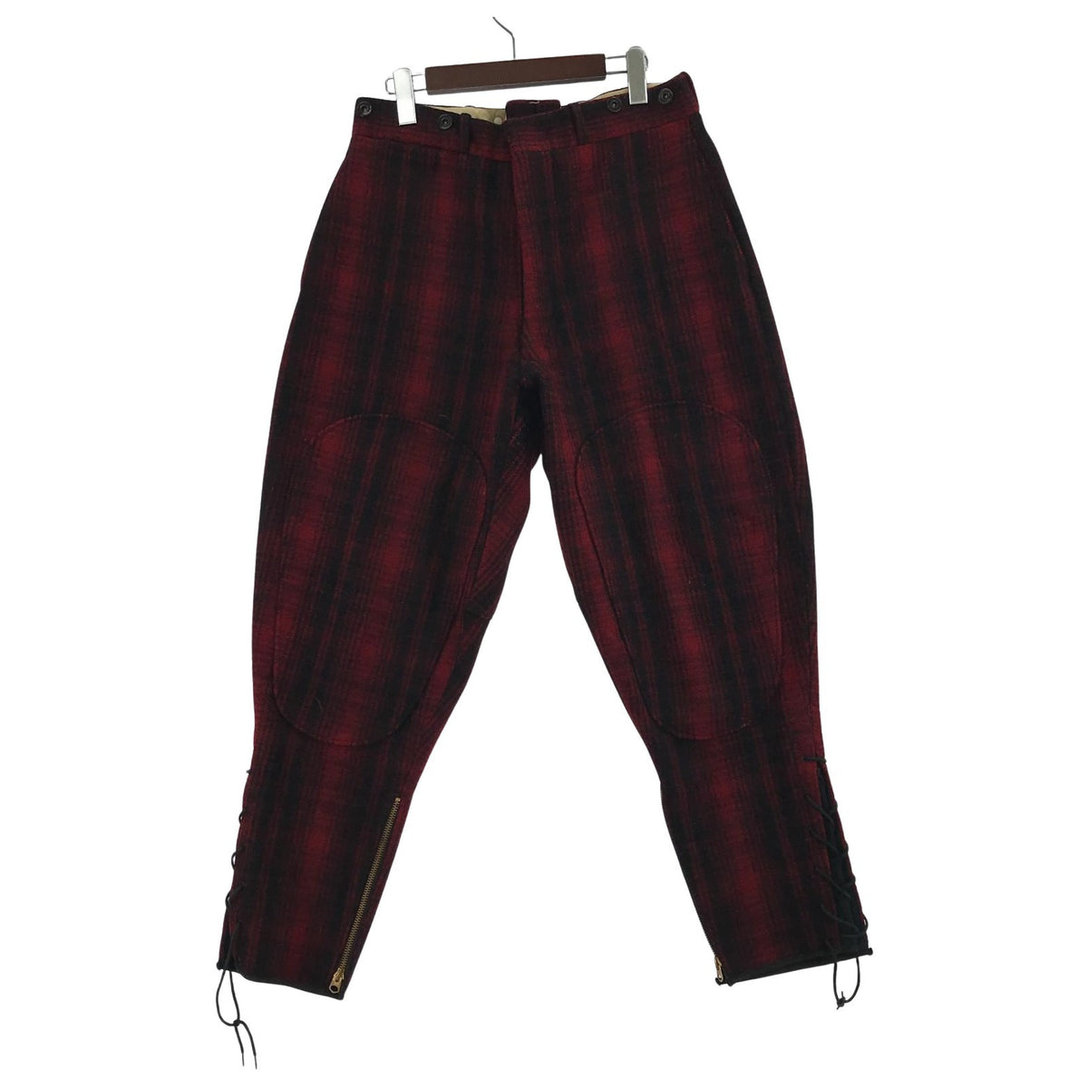 パンツ 紙タグ VINTAGE バッファローチェックハンティングパンツ