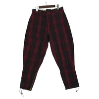 パンツ 紙タグ VINTAGE バッファローチェックハンティングパンツ