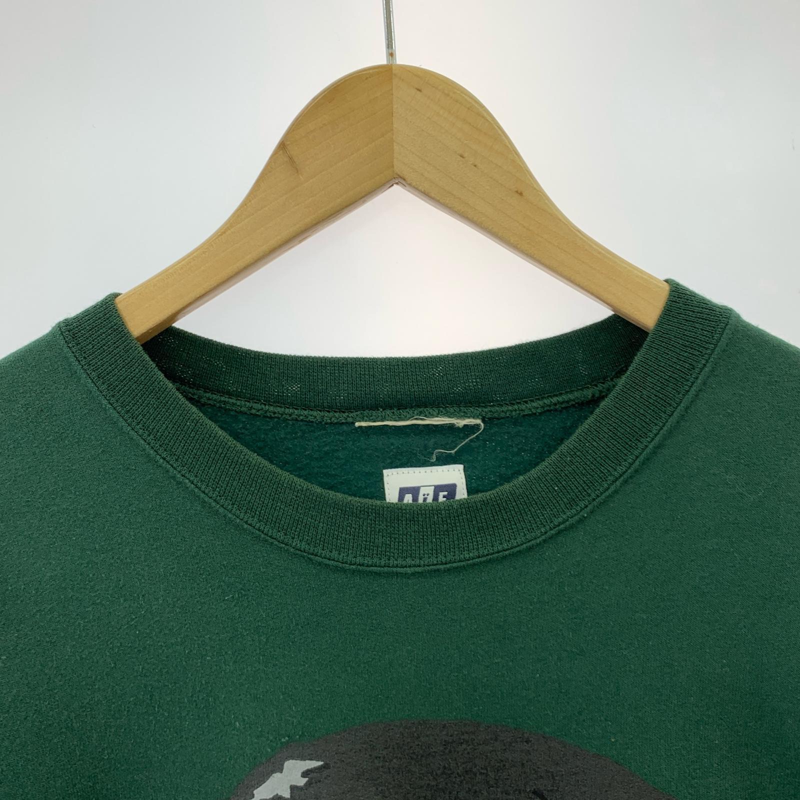 スウェット AIE 18SS SONG3 L/Sスウェット GRN グリーン