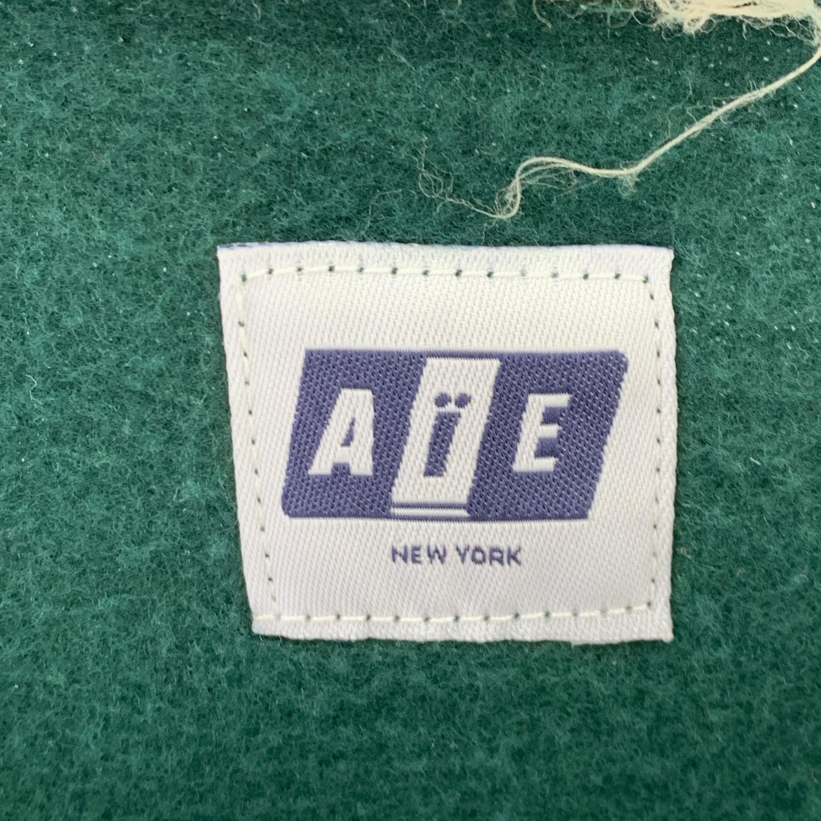 スウェット AIE 18SS SONG3 L/Sスウェット GRN グリーン