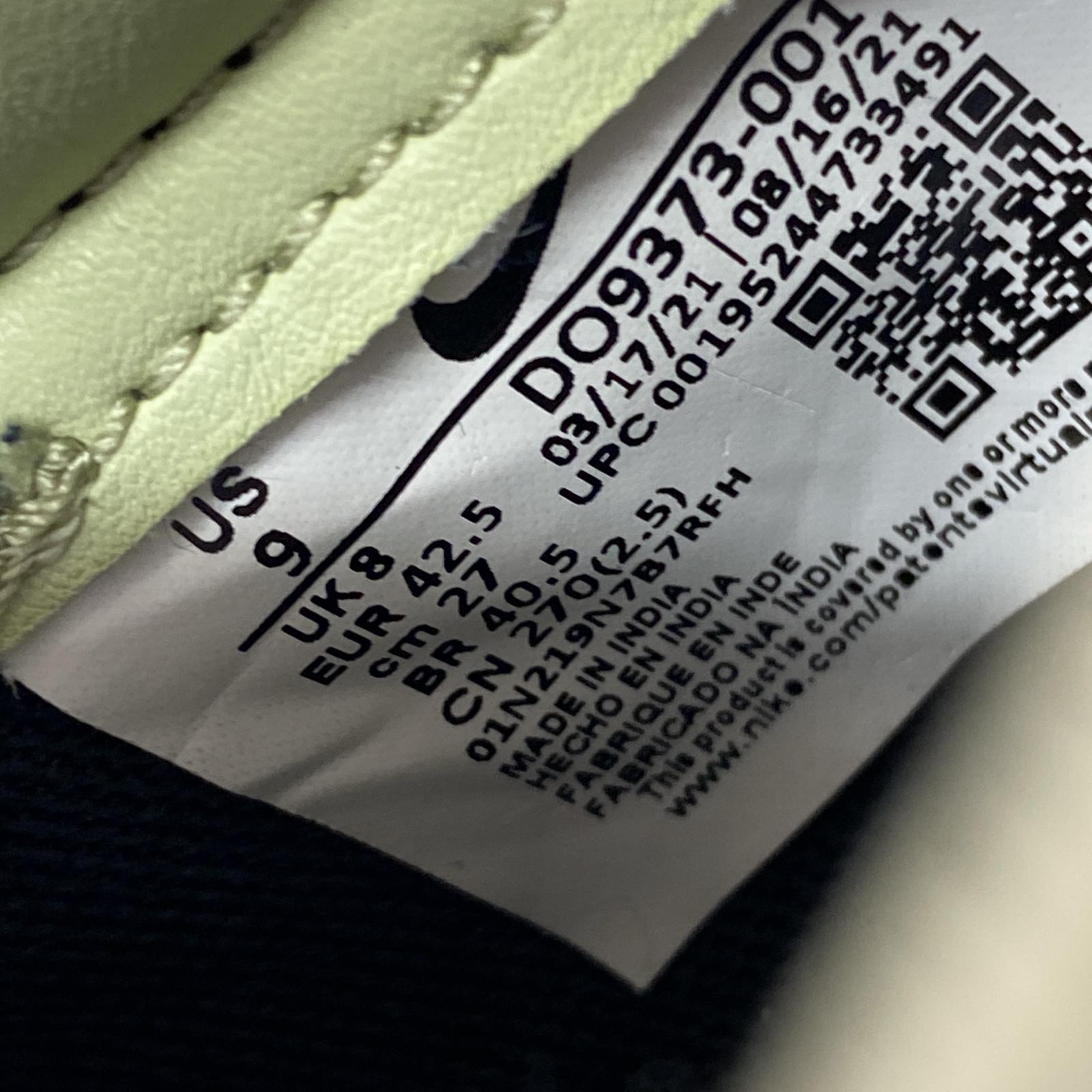 スニーカー ×ACRONYM BLAZER LOW 27.0cm 27cm (US9 UK8 1/2 EU44) ブラック