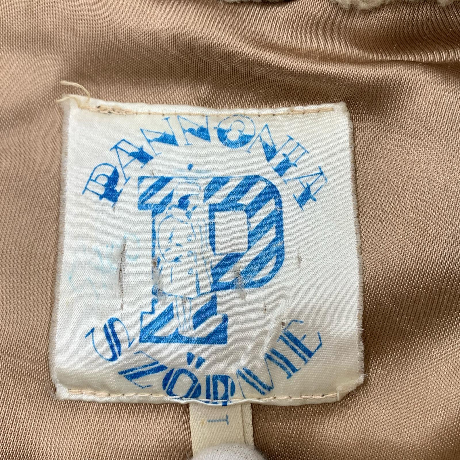 ジャケット ショールカラームートンコート ベージュ