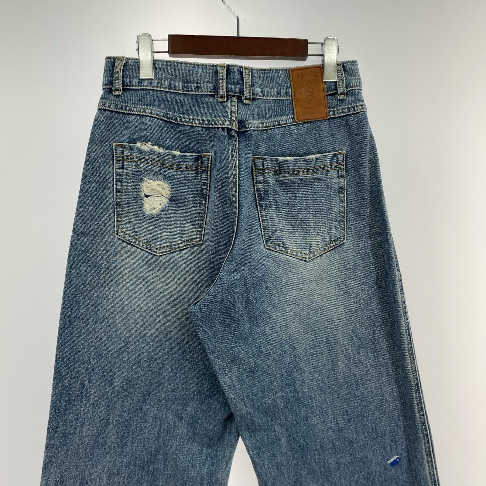デニムパンツ 23SS ダメージデニム (30) ブルー