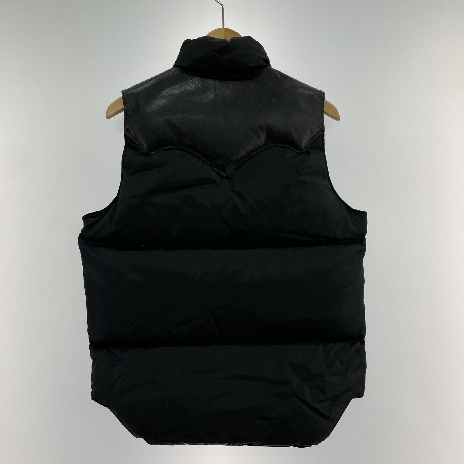 ダウンベスト Size36 BLK 36 ブラック