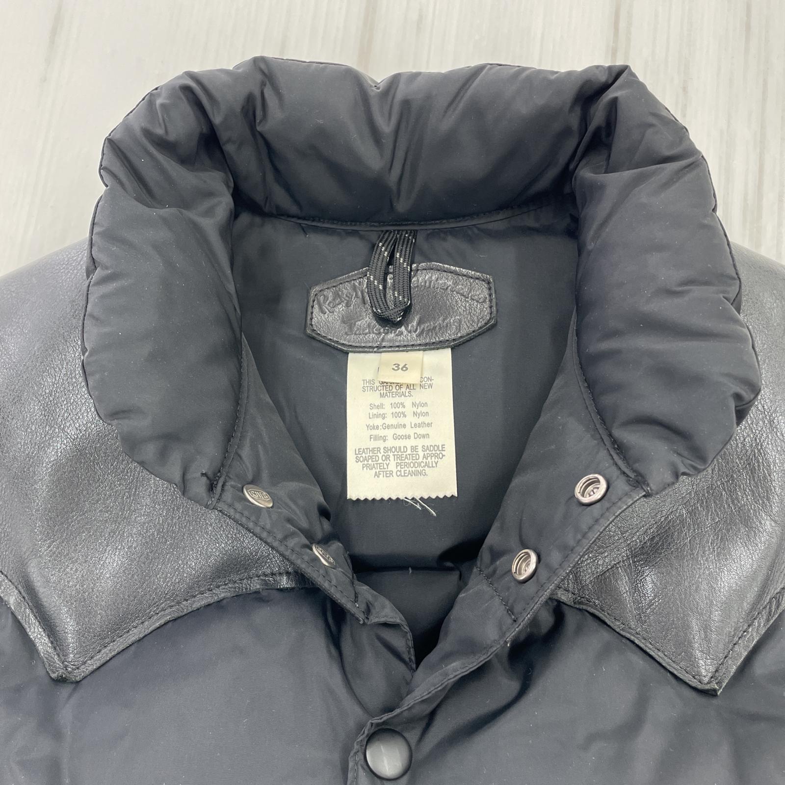ダウンベスト Size36 BLK 36 ブラック