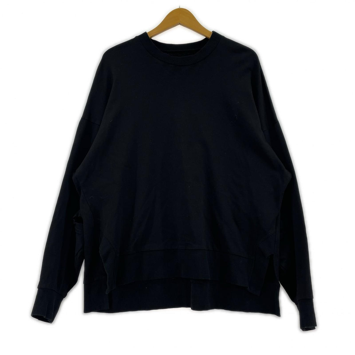 スウェット Big Crew Neck T デザインスウェット 2 ブラック