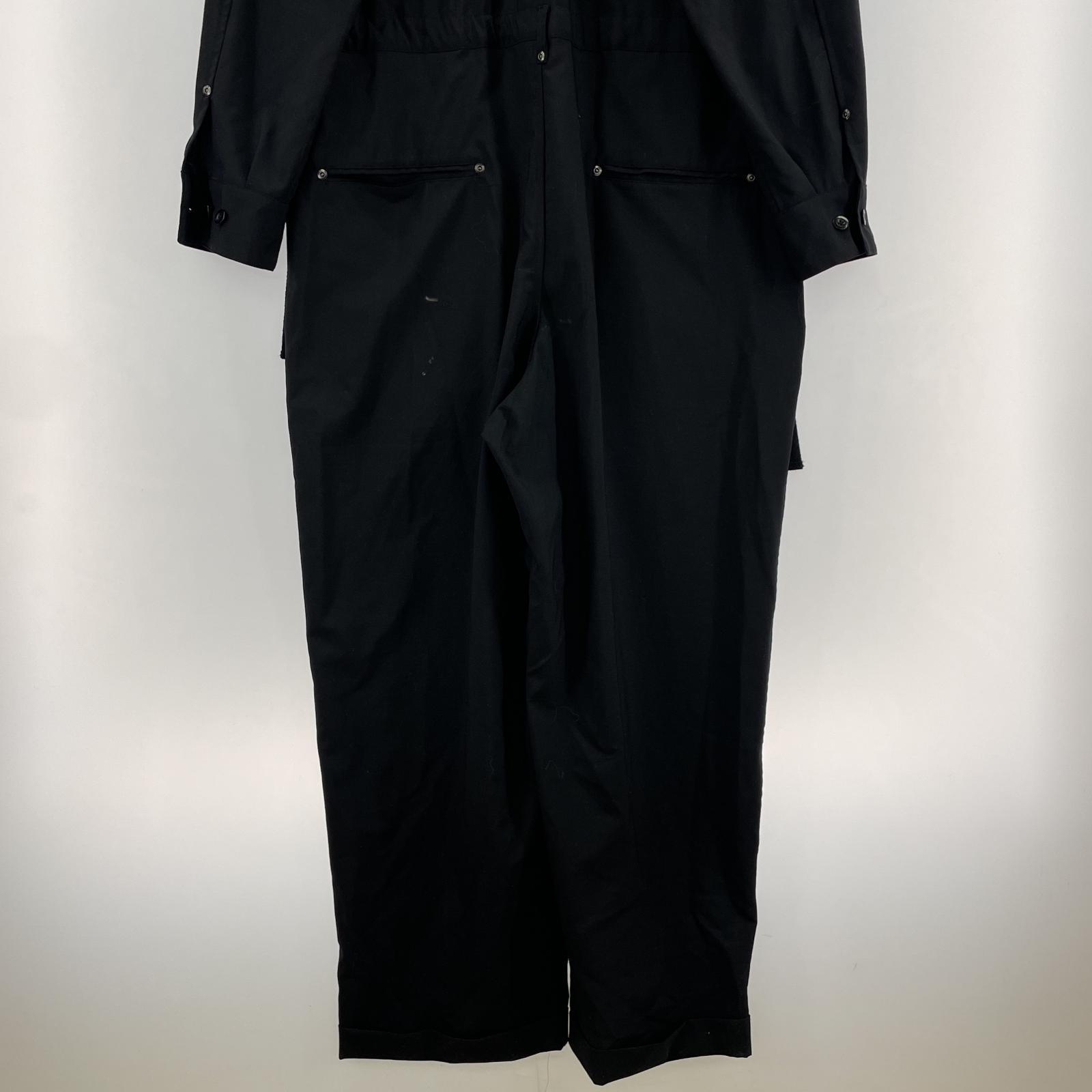 オーバーオール COGNOMEN MILITARY Jumpsuit Black L ブラック TC-PTM01 L ブラック