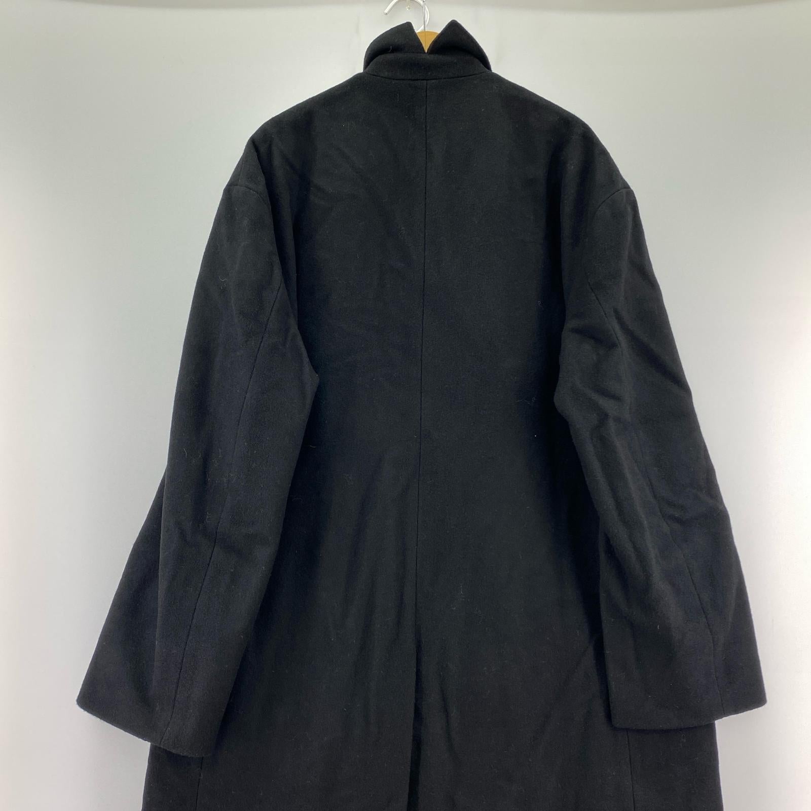 ジャケット MASU 24AW BAT COLLAR OVER COAT 50 ブラック MPFW-CT0224 ブラック