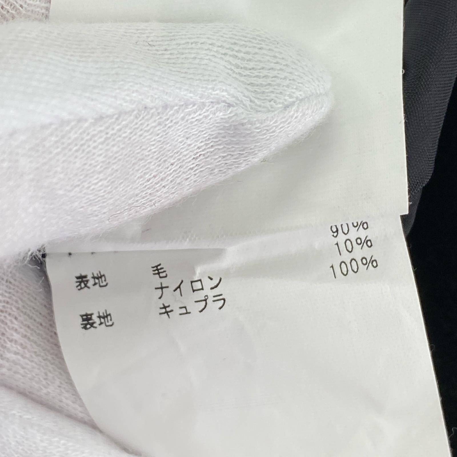 ジャケット MASU 24AW BAT COLLAR OVER COAT 50 ブラック MPFW-CT0224 ブラック