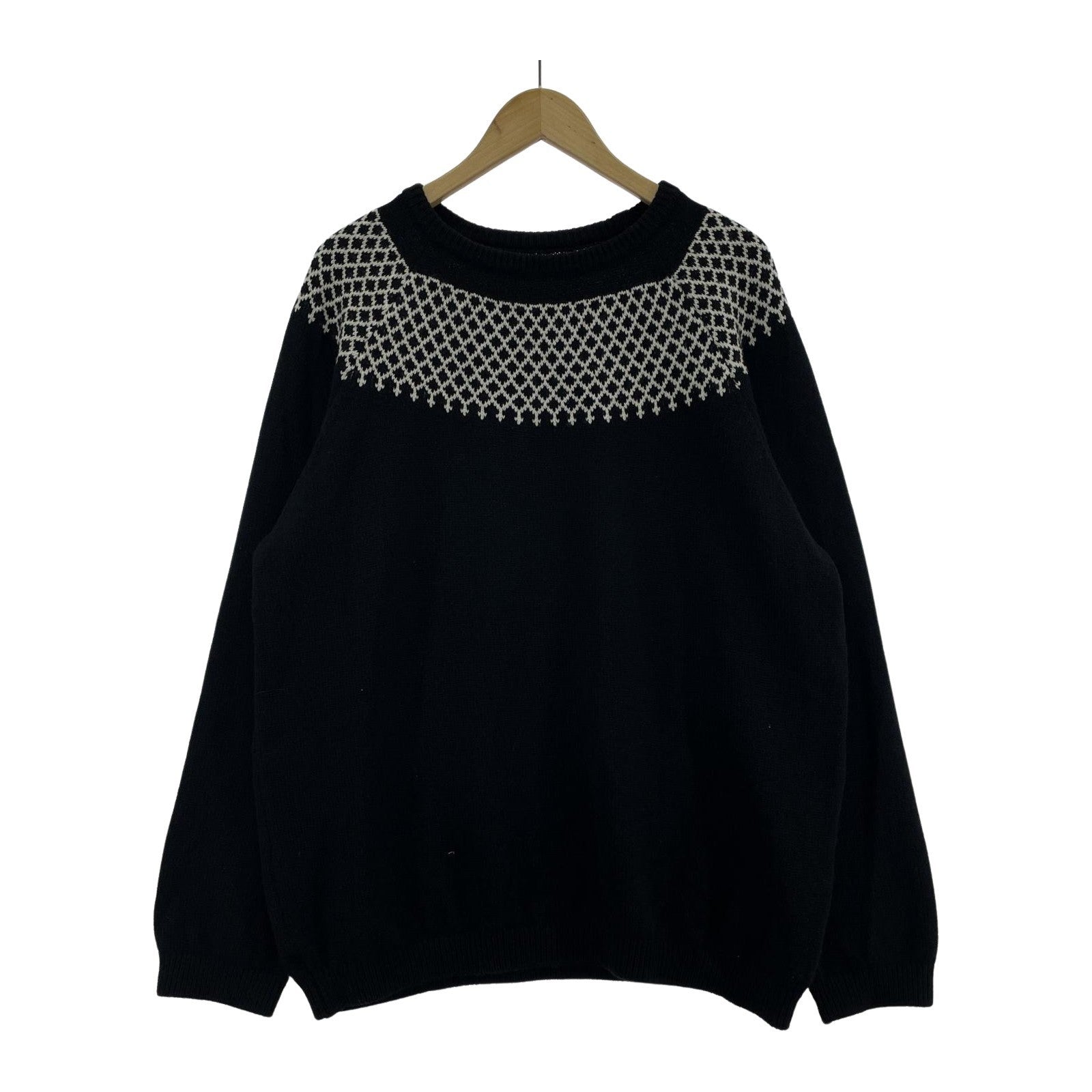 ニット RBG CREWNECK KNIT/ブラック 3 ブラック