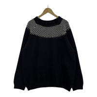 ニット RBG CREWNECK KNIT/ブラック 3 ブラック