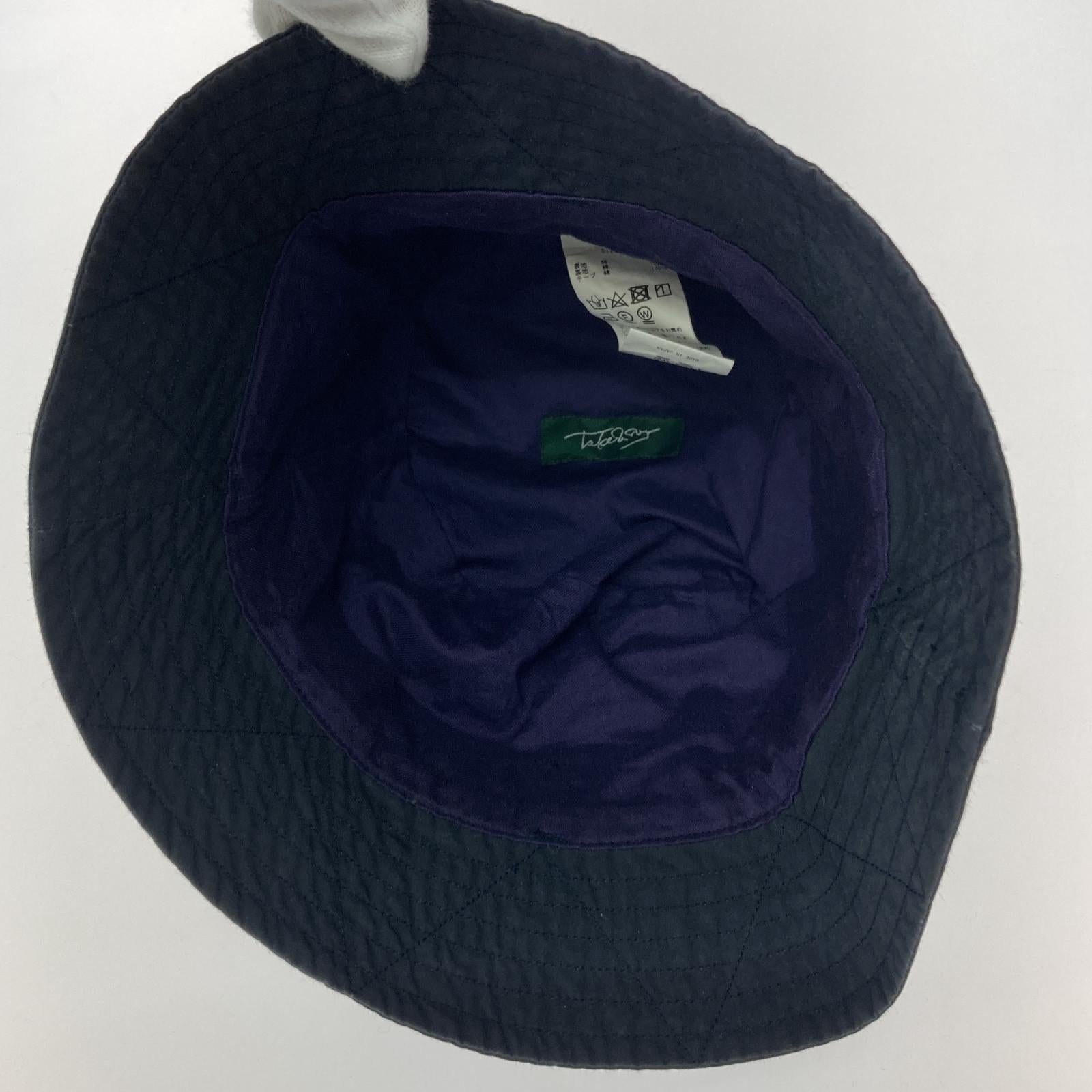 ハット TAKE&SONS BUSH COTTON BUCKET HAT ネイビー