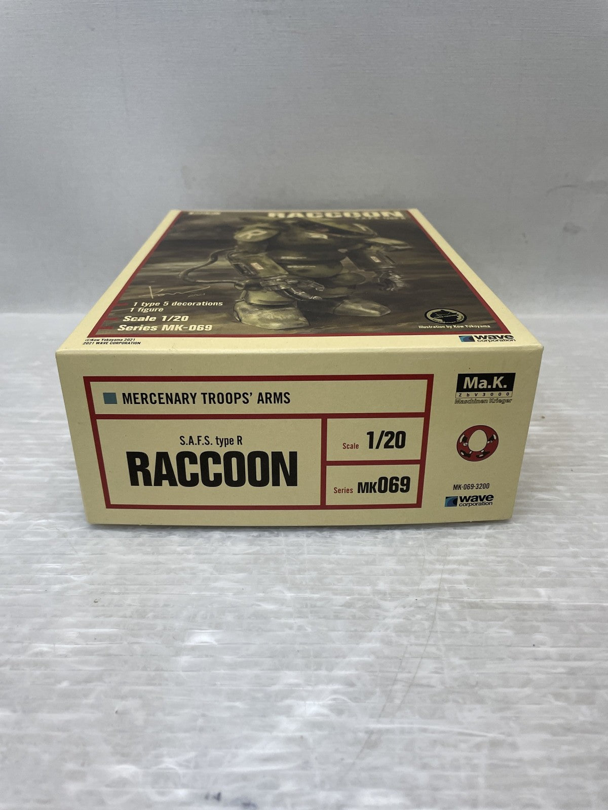 1/20 S.A.F.S. type R ラクーン ミリタリープラモ